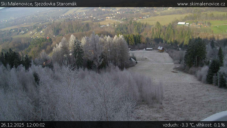 Ski Malenovice - Sjezdovka Staromák - 26.12.2025 v 12:00