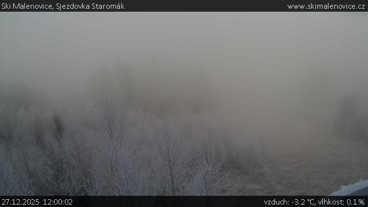 Ski Malenovice - Sjezdovka Staromák - 27.12.2025 v 12:00