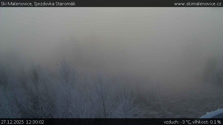 Ski Malenovice - Sjezdovka Staromák - 27.12.2025 v 12:30