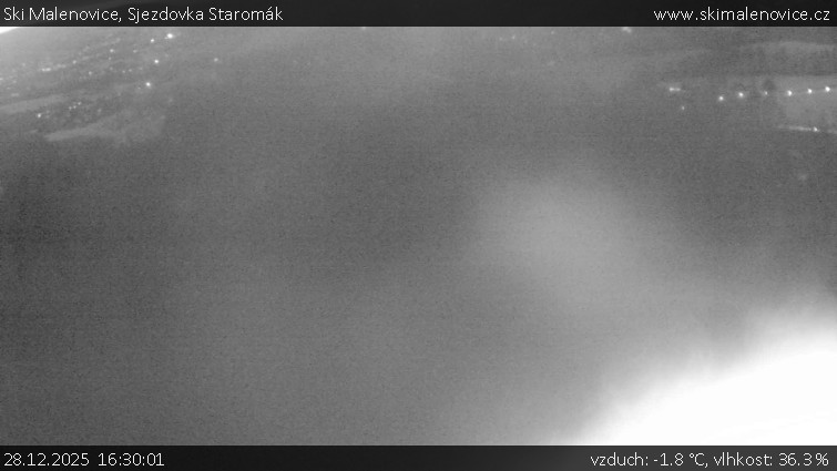 Ski Malenovice - Sjezdovka Staromák - 28.12.2025 v 16:30