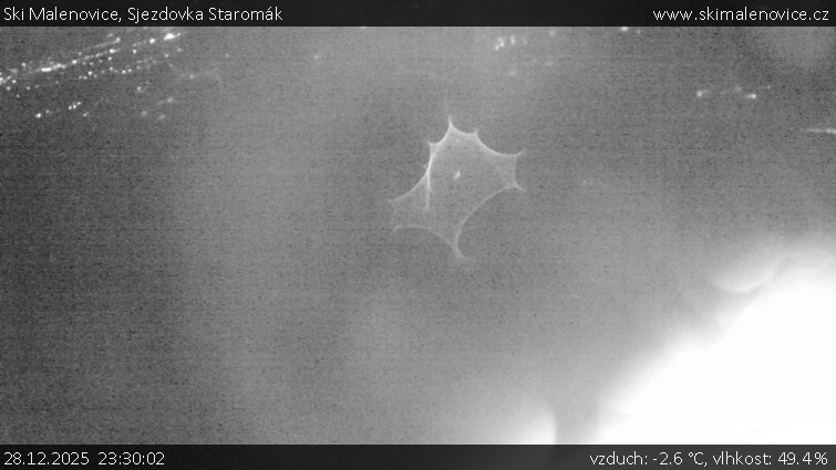 Ski Malenovice - Sjezdovka Staromák - 28.12.2025 v 23:30