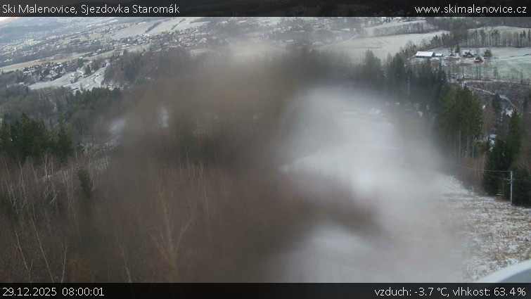 Ski Malenovice - Sjezdovka Staromák - 29.12.2025 v 08:00