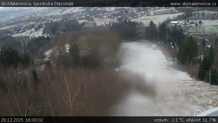 Ski Malenovice - Sjezdovka Staromák - 29.12.2025 v 16:00