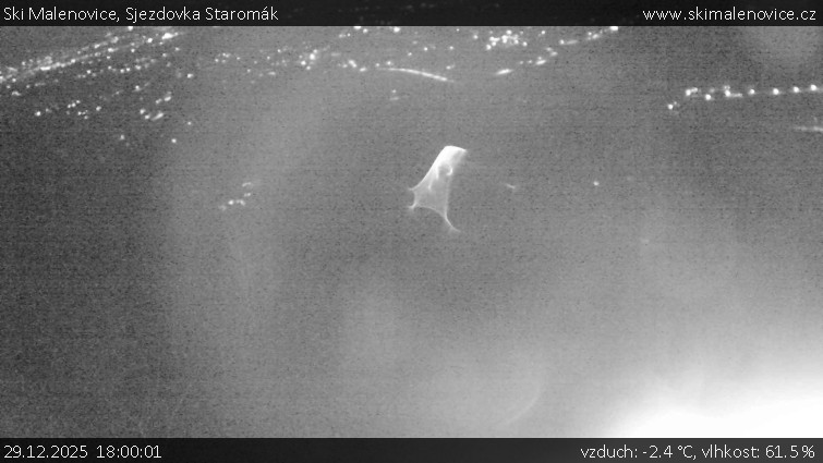 Ski Malenovice - Sjezdovka Staromák - 29.12.2025 v 18:00