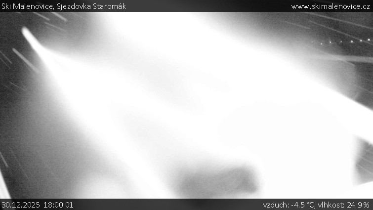 Ski Malenovice - Sjezdovka Staromák - 30.12.2025 v 18:00