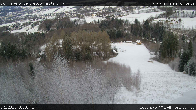 Ski Malenovice - Sjezdovka Staromák - 9.1.2026 v 09:30