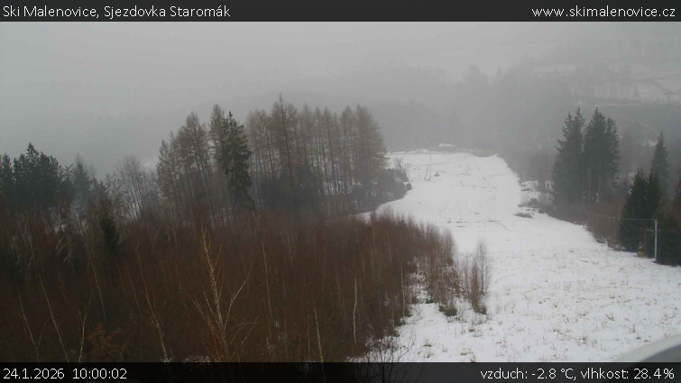 Ski Malenovice - Sjezdovka Staromák - 24.1.2026 v 10:00
