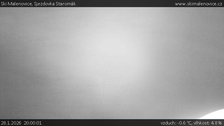 Ski Malenovice - Sjezdovka Staromák - 28.1.2026 v 20:00