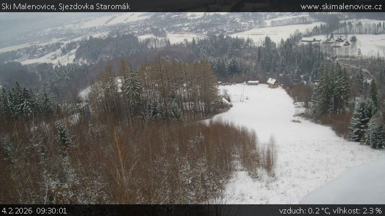 Ski Malenovice - Sjezdovka Staromák - 4.2.2026 v 09:30