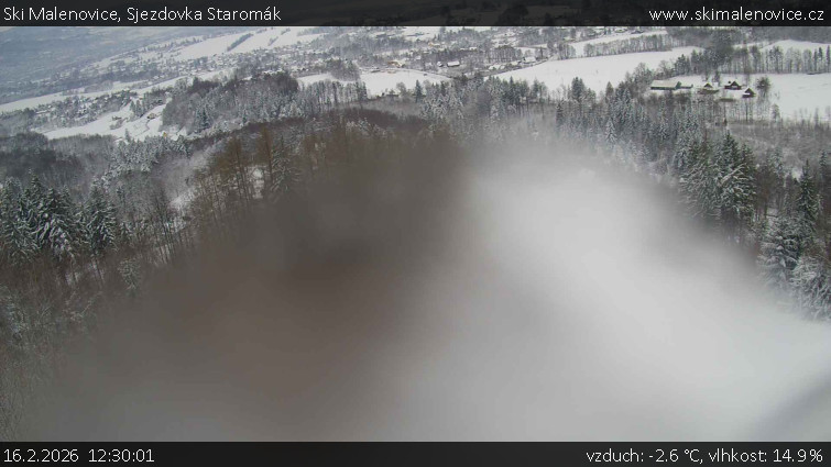 Ski Malenovice - Sjezdovka Staromák - 16.2.2026 v 12:30