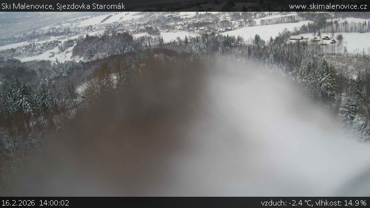 Ski Malenovice - Sjezdovka Staromák - 16.2.2026 v 14:00
