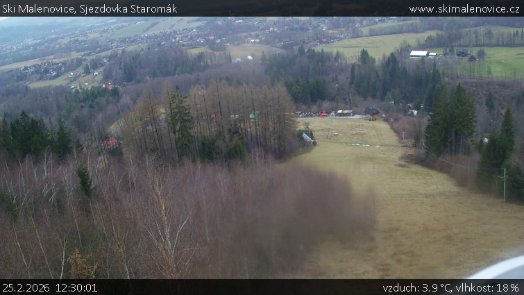 Ski Malenovice - Sjezdovka Staromák - 25.2.2026 v 12:30