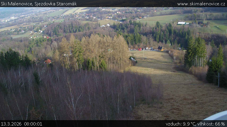 Ski Malenovice - Sjezdovka Staromák - 13.3.2026 v 08:00