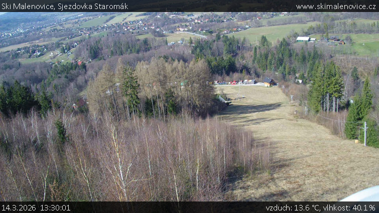 Ski Malenovice - Sjezdovka Staromák - 14.3.2026 v 13:30