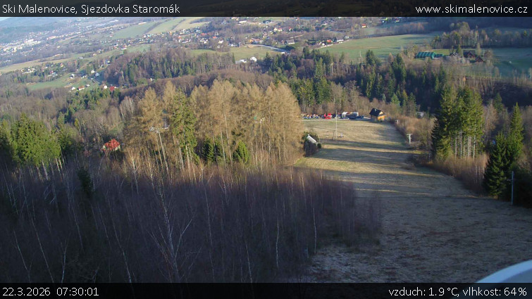 Ski Malenovice - Sjezdovka Staromák - 22.3.2026 v 07:30