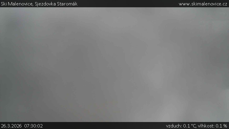 Ski Malenovice - Sjezdovka Staromák - 26.3.2026 v 07:30