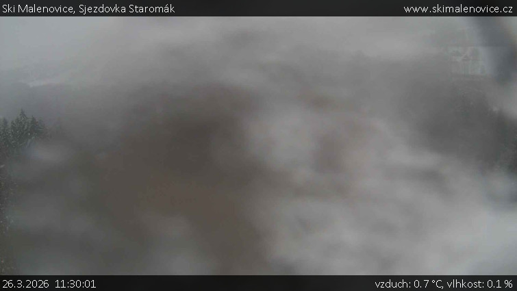 Ski Malenovice - Sjezdovka Staromák - 26.3.2026 v 11:30