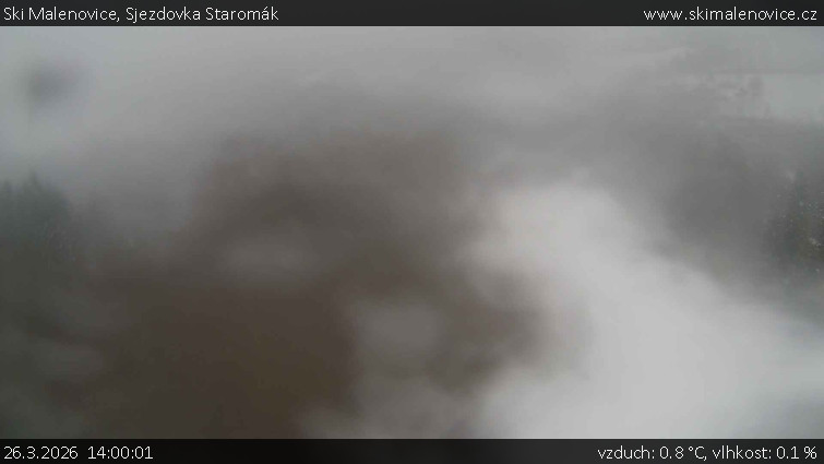 Ski Malenovice - Sjezdovka Staromák - 26.3.2026 v 14:00