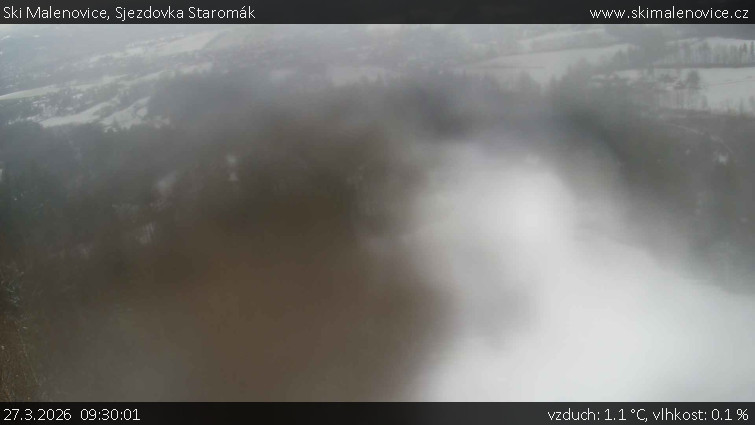 Ski Malenovice - Sjezdovka Staromák - 27.3.2026 v 09:30
