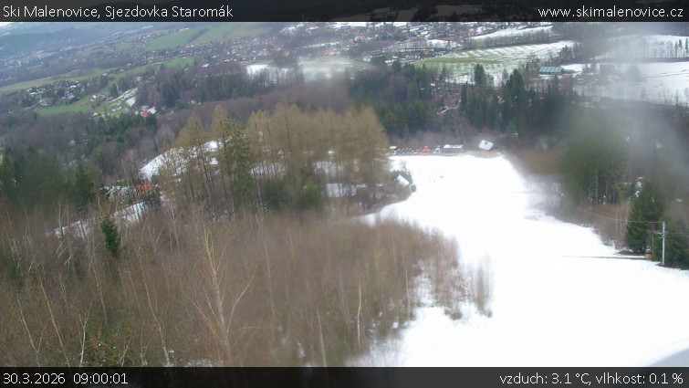 Ski Malenovice - Sjezdovka Staromák - 30.3.2026 v 09:00