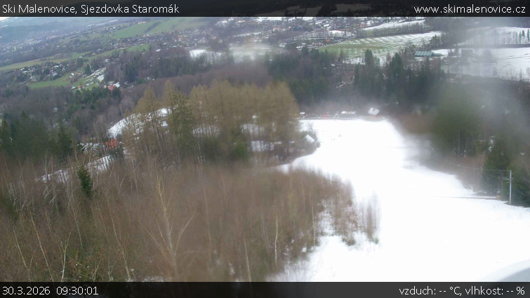 Ski Malenovice - Sjezdovka Staromák - 30.3.2026 v 09:30