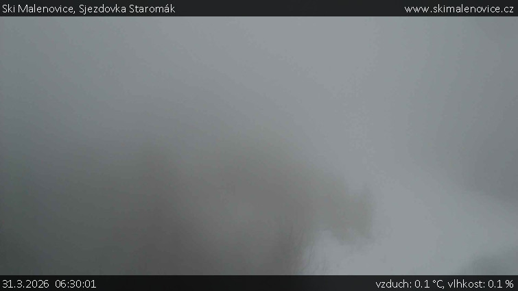 Ski Malenovice - Sjezdovka Staromák - 31.3.2026 v 06:30