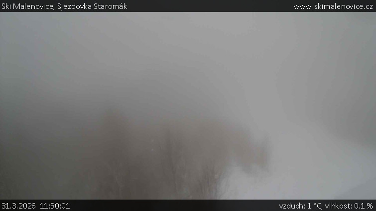 Ski Malenovice - Sjezdovka Staromák - 31.3.2026 v 11:30