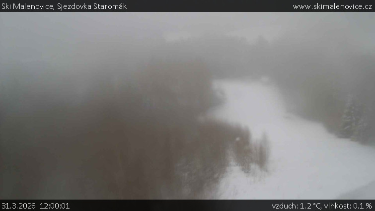 Ski Malenovice - Sjezdovka Staromák - 31.3.2026 v 12:00