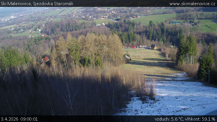 Ski Malenovice - Sjezdovka Staromák - 3.4.2026 v 09:00
