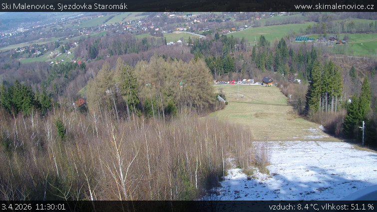 Ski Malenovice - Sjezdovka Staromák - 3.4.2026 v 11:30