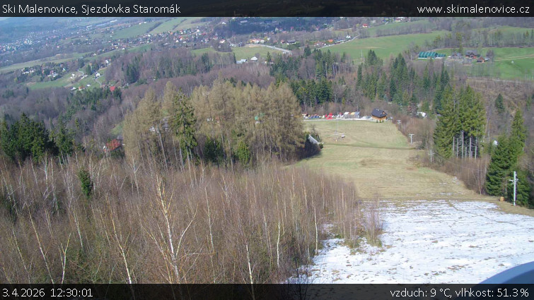 Ski Malenovice - Sjezdovka Staromák - 3.4.2026 v 12:30