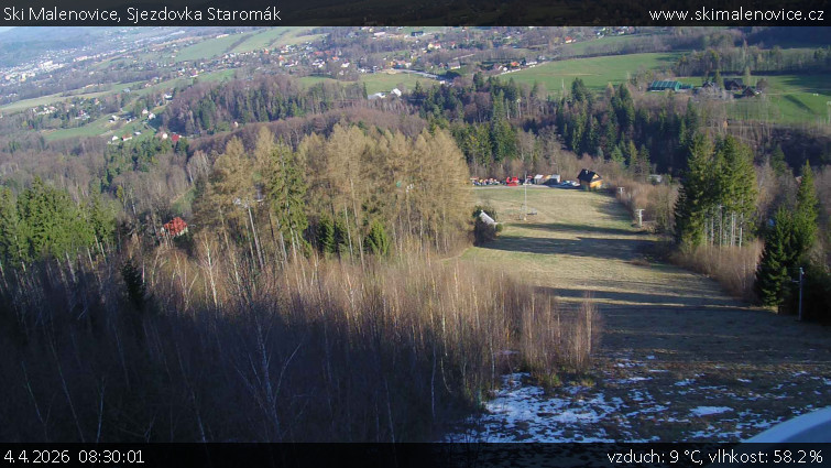 Ski Malenovice - Sjezdovka Staromák - 4.4.2026 v 08:30