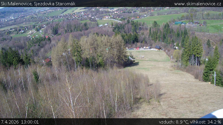Ski Malenovice - Sjezdovka Staromák - 7.4.2026 v 13:00