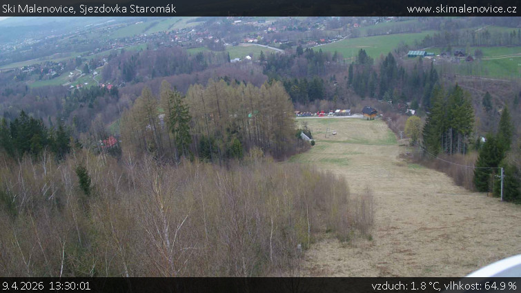 Ski Malenovice - Sjezdovka Staromák - 9.4.2026 v 13:30