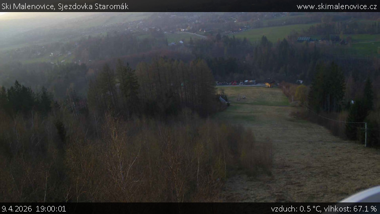 Ski Malenovice - Sjezdovka Staromák - 9.4.2026 v 19:00