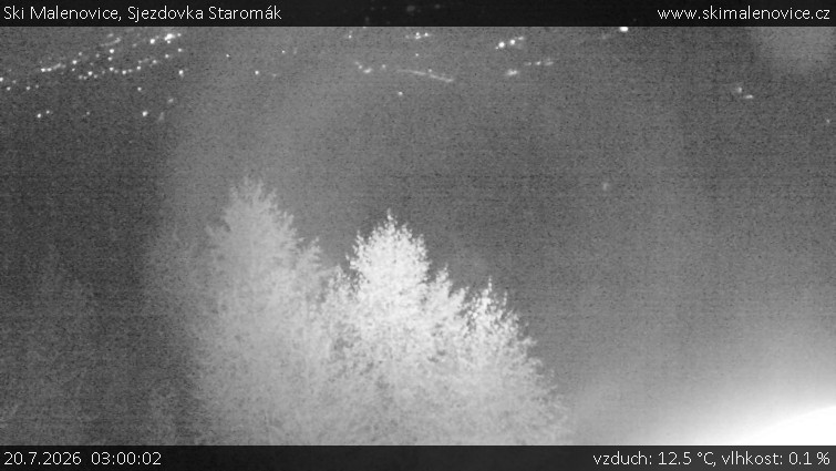 Ski Malenovice - Sjezdovka Staromák - 20.7.2026 v 03:00