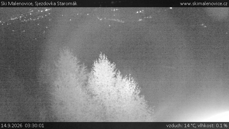 Ski Malenovice - Sjezdovka Staromák - 14.9.2026 v 03:30