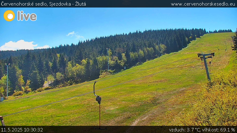 Červenohorské sedlo - Sjezdovka - Žlutá - 11.5.2025 v 10:30 Červenohorské sedlo - Sjezdovka - Žlutá - 11.5.2025 v 10:30