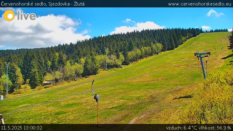 Červenohorské sedlo - Sjezdovka - Žlutá - 11.5.2025 v 13:00 Červenohorské sedlo - Sjezdovka - Žlutá - 11.5.2025 v 13:00