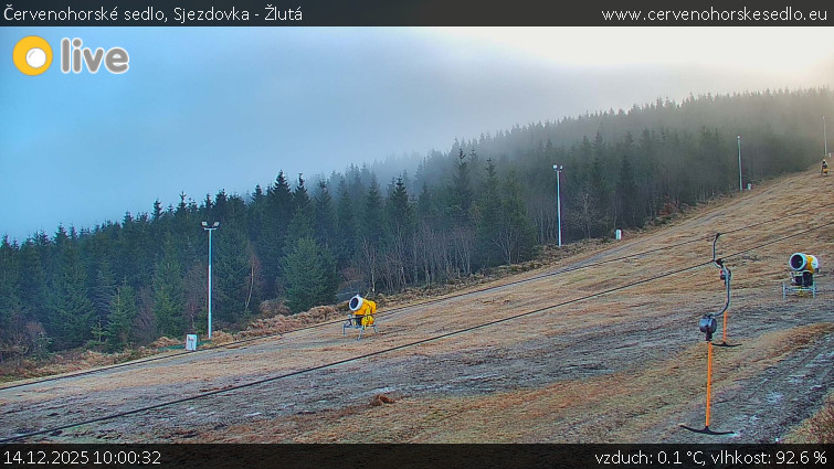 Červenohorské sedlo - Sjezdovka - Žlutá - 14.12.2025 v 10:00