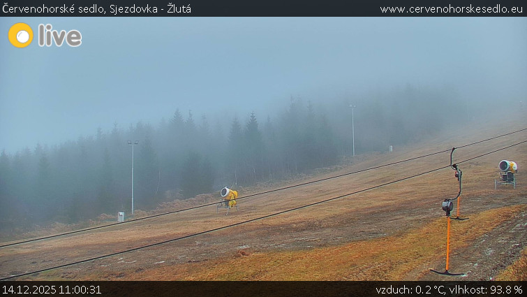 Červenohorské sedlo - Sjezdovka - Žlutá - 14.12.2025 v 11:00