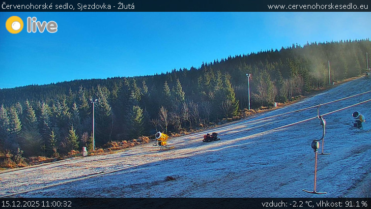 Červenohorské sedlo - Sjezdovka - Žlutá - 15.12.2025 v 11:00