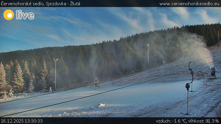 Červenohorské sedlo - Sjezdovka - Žlutá - 16.12.2025 v 13:30