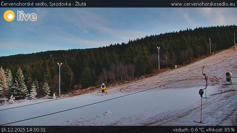 Červenohorské sedlo - Sjezdovka - Žlutá - 16.12.2025 v 14:30