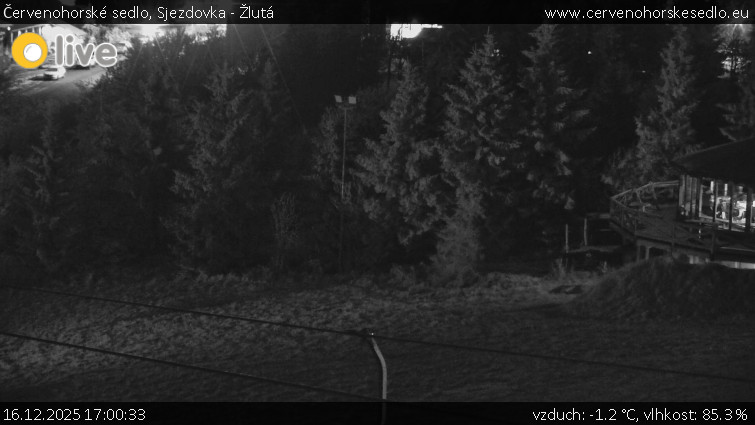 Červenohorské sedlo - Sjezdovka - Žlutá - 16.12.2025 v 17:00