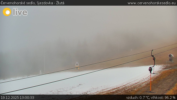 Červenohorské sedlo - Sjezdovka - Žlutá - 19.12.2025 v 13:00