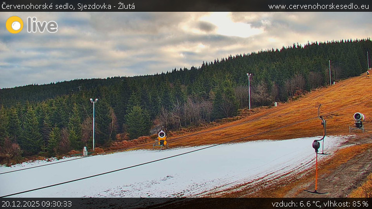 Červenohorské sedlo - Sjezdovka - Žlutá - 20.12.2025 v 09:30