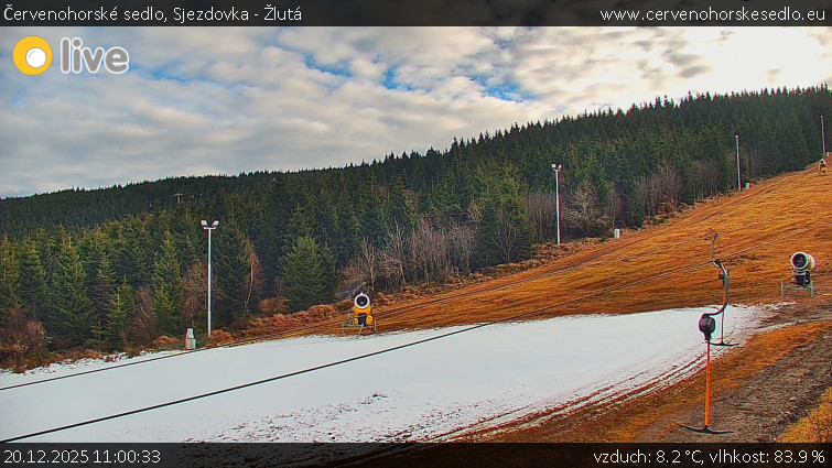 Červenohorské sedlo - Sjezdovka - Žlutá - 20.12.2025 v 11:00