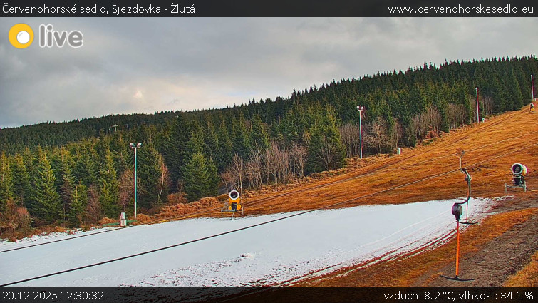Červenohorské sedlo - Sjezdovka - Žlutá - 20.12.2025 v 12:30