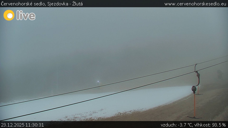 Červenohorské sedlo - Sjezdovka - Žlutá - 23.12.2025 v 11:30